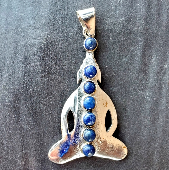 New Lapis Lazuli Buddha Chakra Pendant. - Picture 4 of 7